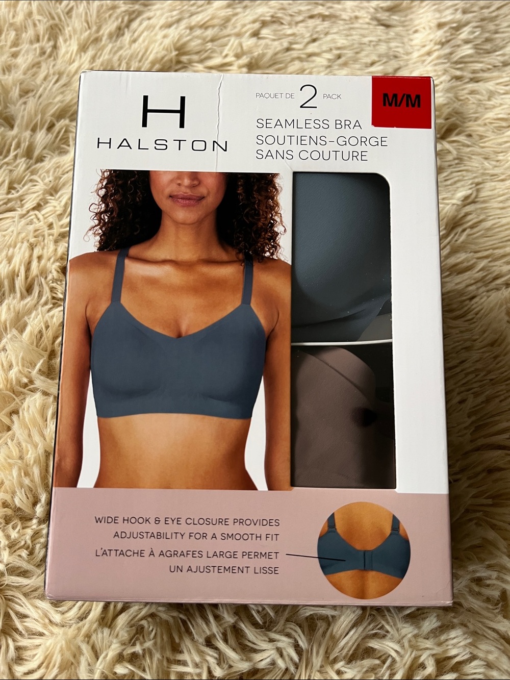 Halston Heritage Seamless Bra 2-Pack